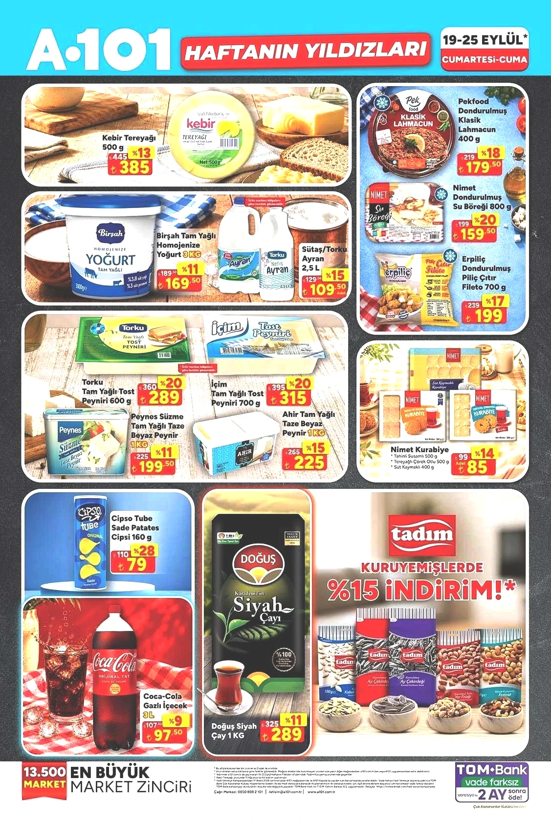 19-25 EYLÜL A101 HAFTANIN YILDIZLARI 19-25 EYLÜL A101 HAFTANIN YILDIZLARI
