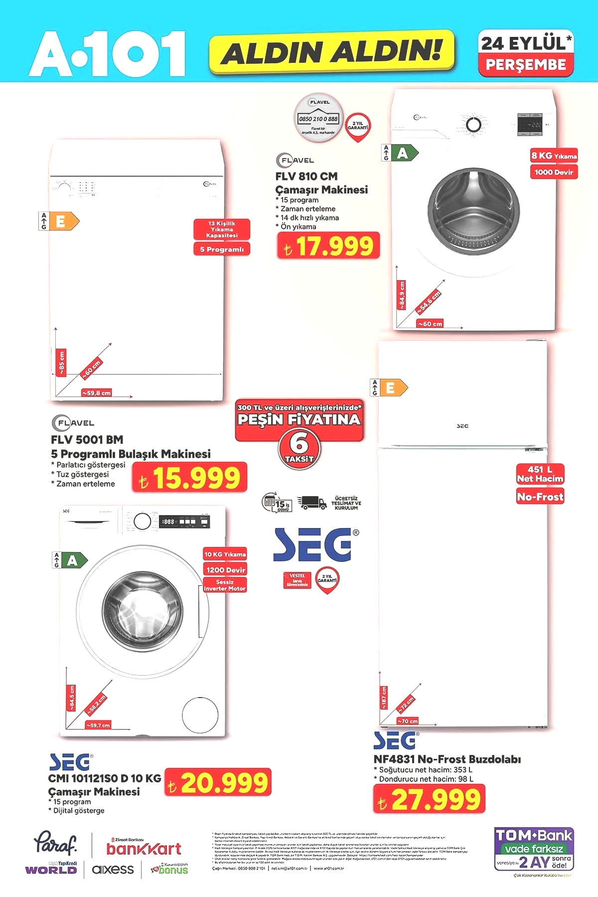 TEMİZLİKTE DEVRİM: A101’E HALI VE KOLTUK YIKAMA MAKİNESİ GELİYOR! (24-30 EYLÜL) - Sayfa 4
