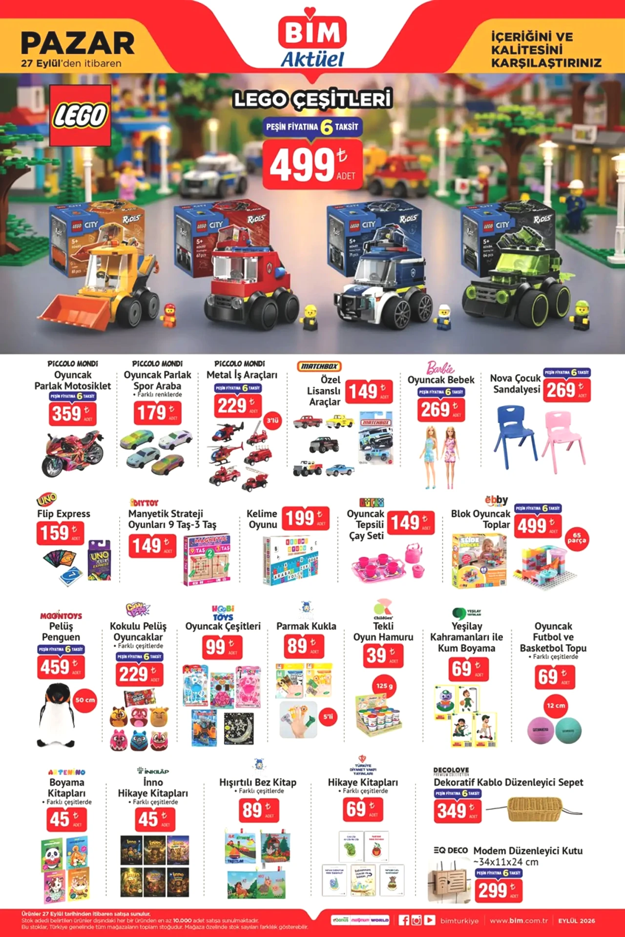 BİM'de Bugün Raflar Doldu! 27 Eylül Pazar Aktüel Kataloğu: QLED TV, Espresso Makinesi ve Ankastre Set