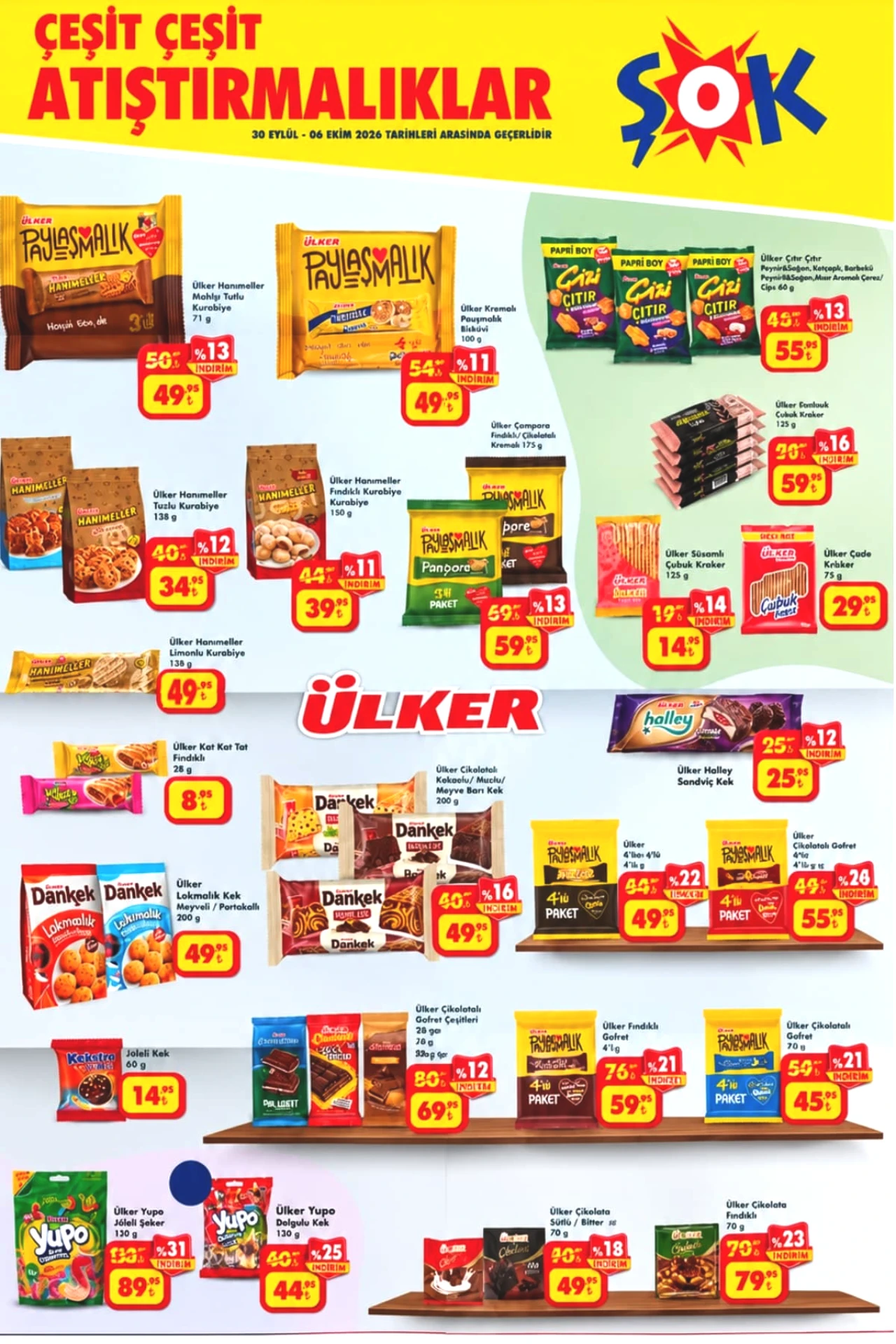 ŞOK'a 30 Eylül Çarşamba Paşabahçe Çay Takımı ve 10 Kilo Bingo Geliyor! Fiyatlar 34,95 TL'den Başlıyor: İşte Aktüel Katalog