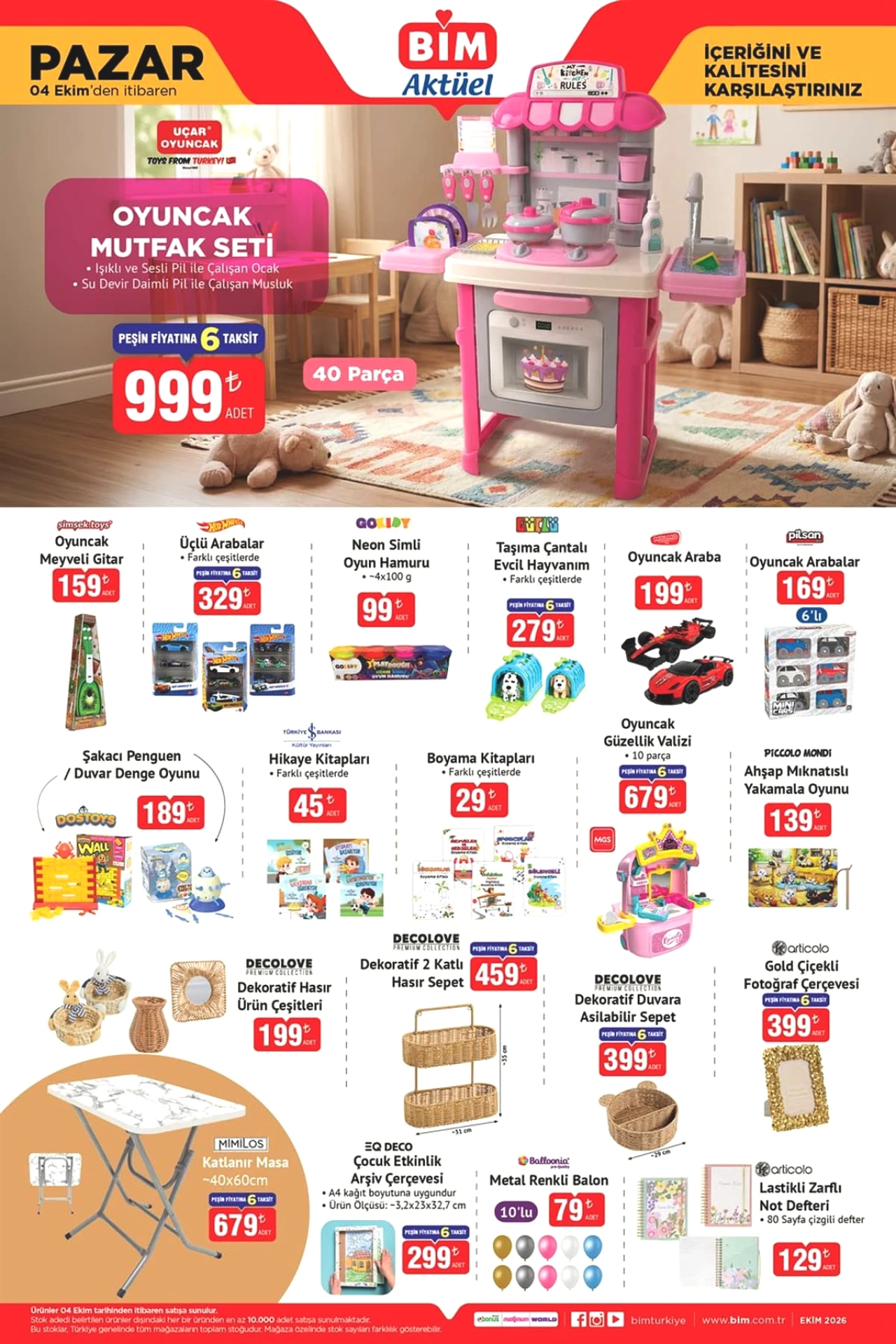 BİM'e 4 Ekim Pazar 65 İnç QLED TV ve Şömine Görünümlü Isıtıcı Geliyor! Fakir Çeyiz Seti 8.990 TL: İşte Aktüel Katalog